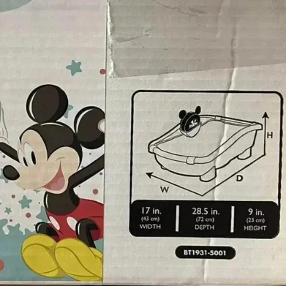 Disney Mickey Mouse My First Bubble Bath Tub
